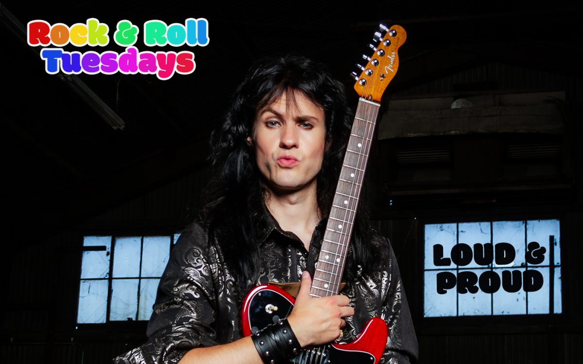 Rocky Kramer’s Rock & Roll Tuesdays Presents “Loud & Proud” On Tuesday June 11th, 2024, 7 PM PT on Twitch