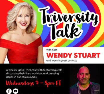 Mark-Eugene Garcia Guests On TriVersity Talk! With Host Wendy Stuart 7 PM ET Wednesday, October 23rd, 2024