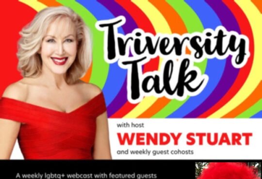 Wendy Stuart Presents TriVersity Talk! Wednesday, April 22nd, 2026 7 PM ET With Featured Guest Jeza Belle